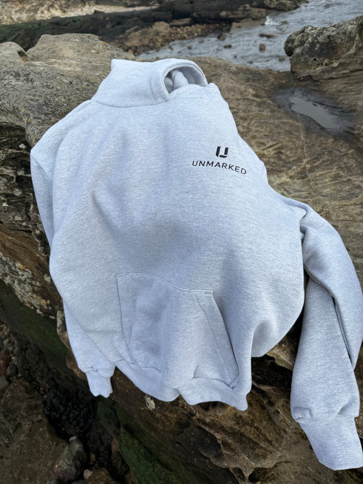 UNMARKED Heavyweight Hoodie - Grey