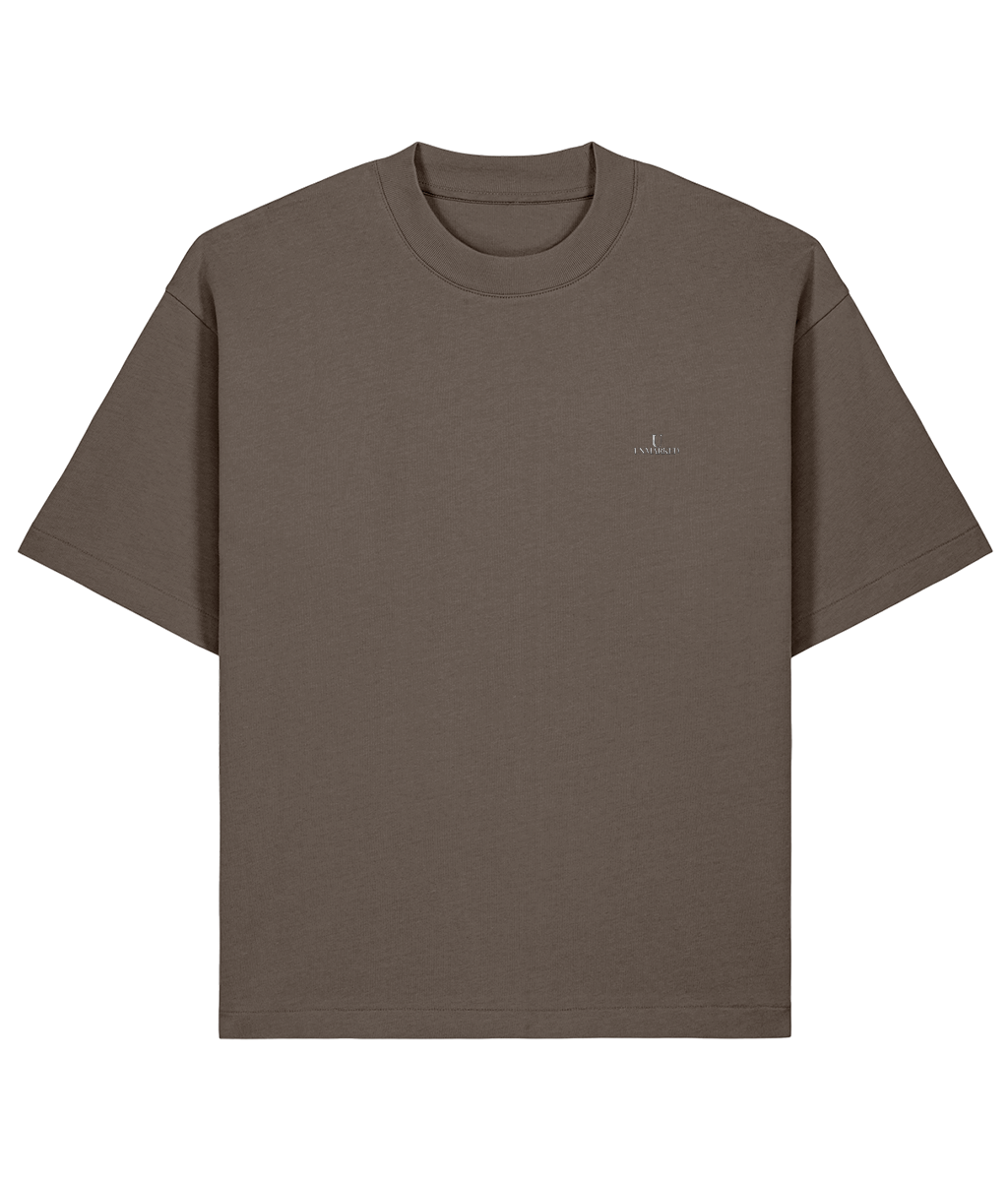 UNMARKED Heavyweight Boxy Tee - Mocha