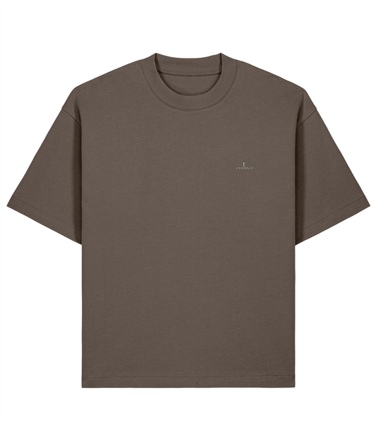 UNMARKED Heavyweight Boxy Tee - Mocha