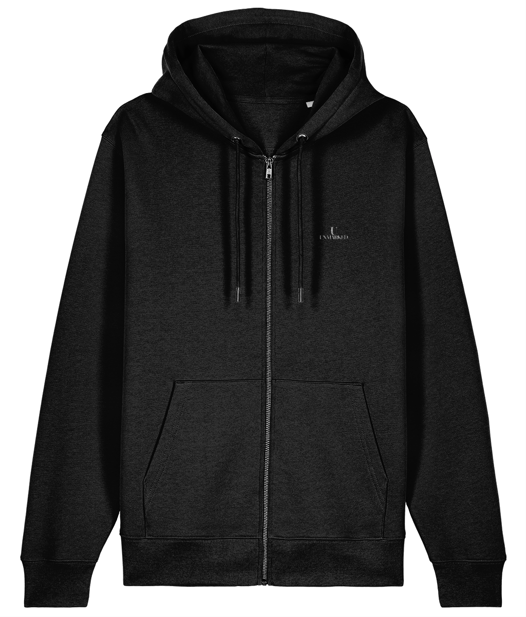 UNMARKED Heavyweight Zip Hoodie - Black