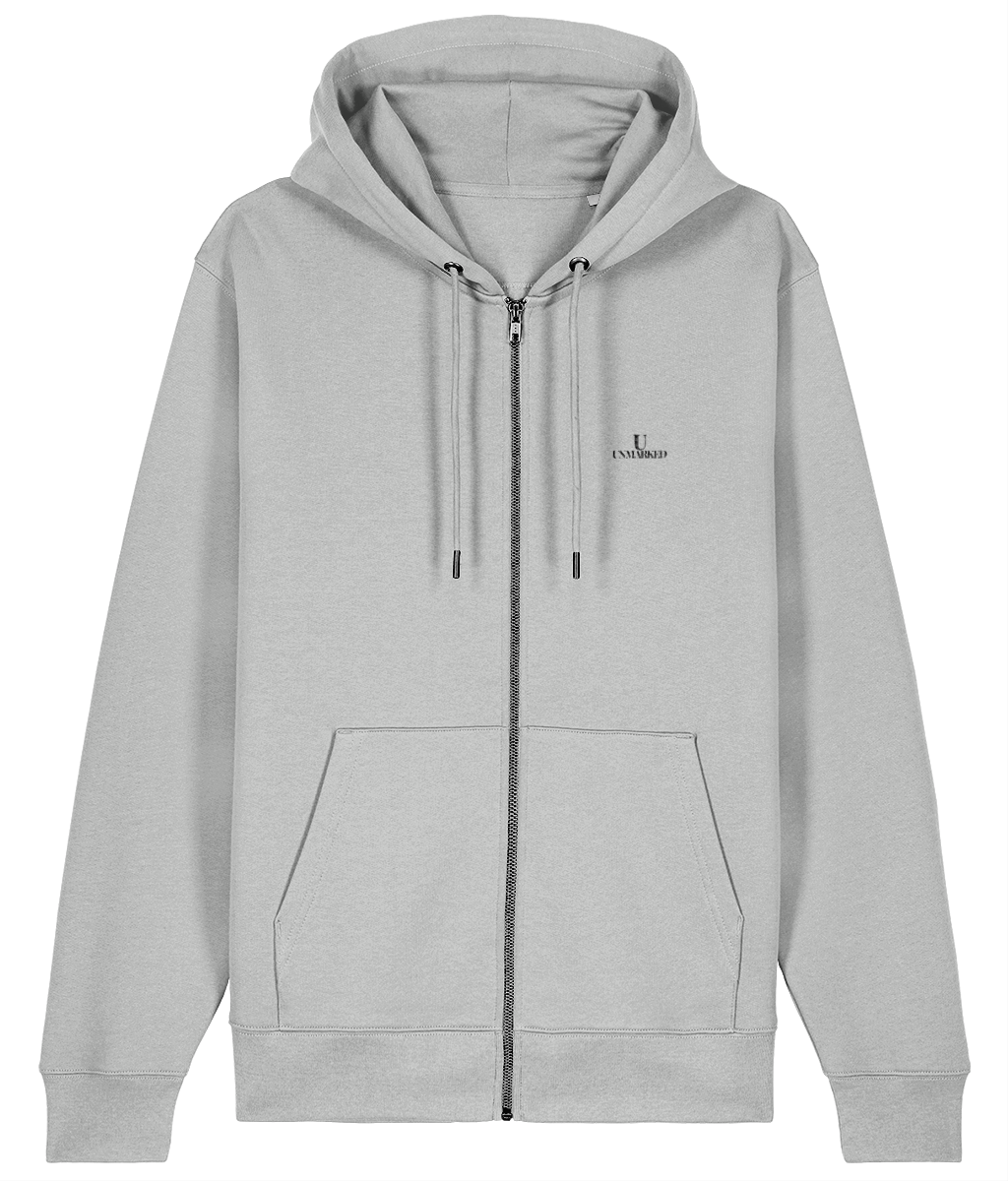 UNMARKED Heavyweight Zip Hoodie - Grey